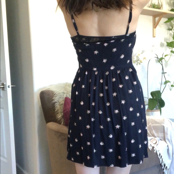 Abercrombie & Fitch Summer Dress Floral Sz xs - Picture 2 of 11